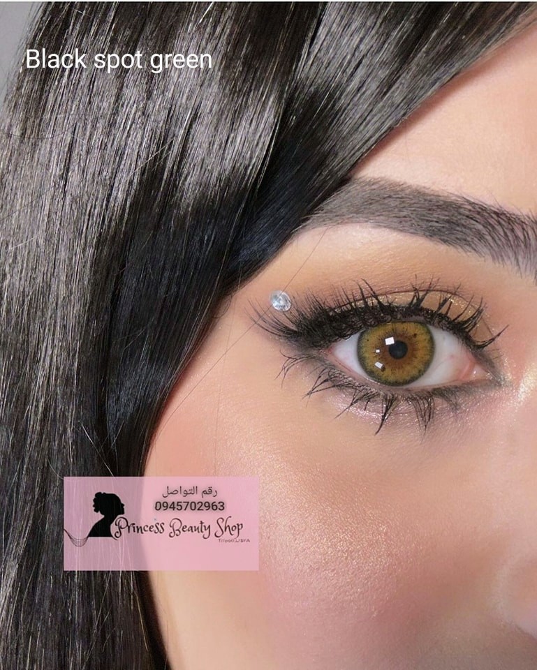 عدسة Black Spot Green